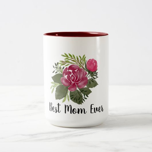 最高の母 ツートーンマグカップ (中央)