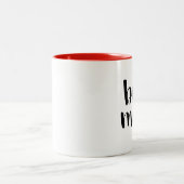 最高の母 ツートーンマグカップ (中央)