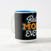 最高の母 ツートーンマグカップ (正面左)