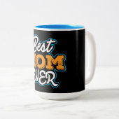 最高の母 ツートーンマグカップ (正面右)