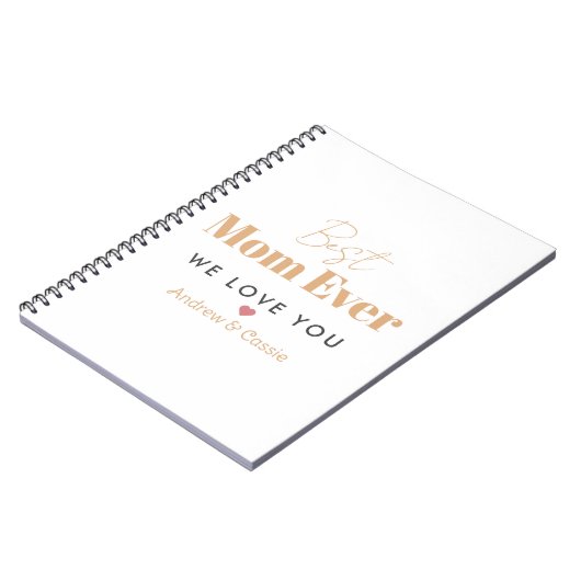 最高の母 ノートブック (左側)