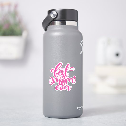 最高の母 |ハッピーバースデー シール (HydroFlask)