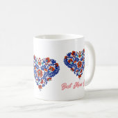 最高の母 |ハンガリーヴィンテージマティオギフトアイディア コーヒーマグカップ (正面右)