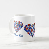 最高の母 |ハンガリーヴィンテージマティオギフトアイディア コーヒーマグカップ (正面左)