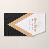 最高の母 ハンドタオル (ハンドタオル)