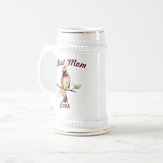 最高の母 ビールジョッキ (正面左)