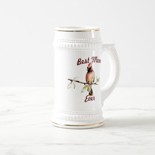 最高の母 ビールジョッキ (正面右)