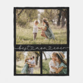 最高の母 フリースブランケット (正面)