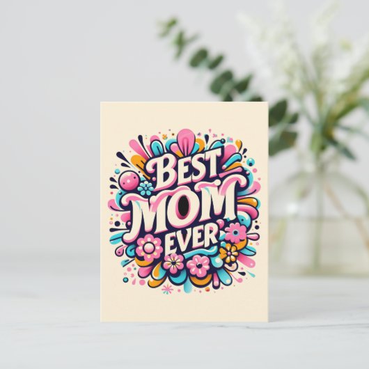 最高の母 ポストカード (スタンド正面)