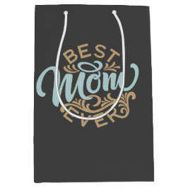 最高の母 ミディアムペーパーバッグ