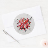 最高の母 ラウンドシール (封筒)