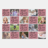 最高の母 ラッピングペーパーシート (正面)