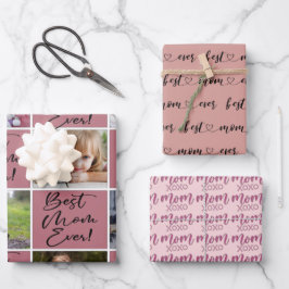 最高の母 ラッピングペーパーシート