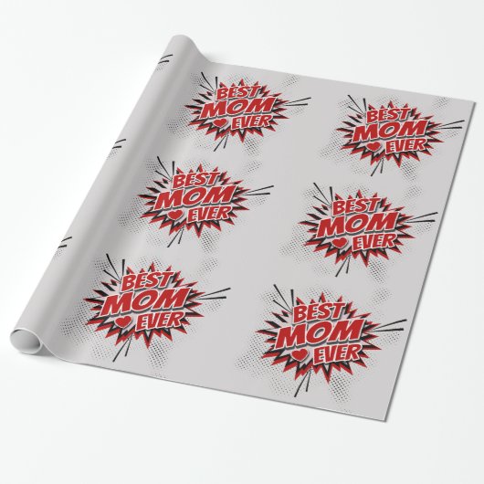 最高の母 ラッピングペーパー (アンロールド)