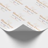 最高の母 ラッピングペーパー (角)