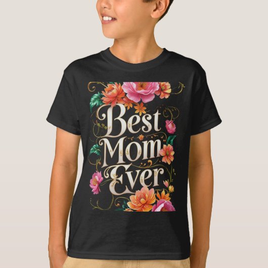 最高の母 – 完璧 Tシャツ (正面)