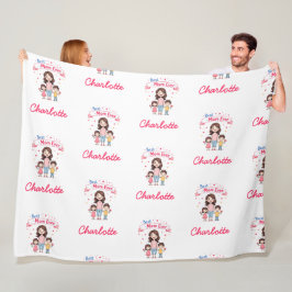 最高の母 | 感傷的パーソナライズされた母 フリースブランケット