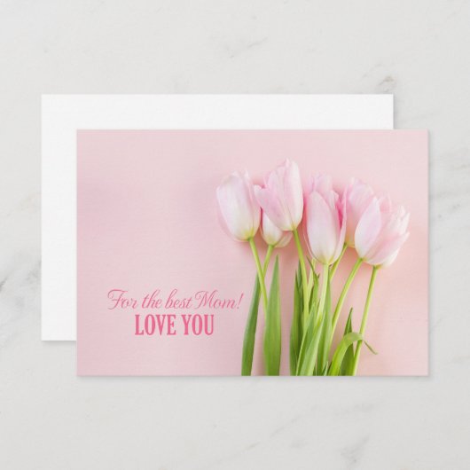 最高の母 招待状 (正面/裏面)