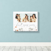 最高の母 |数々の母の日の形見 キャンバスプリント (インサイチュ (ウッドフロア))