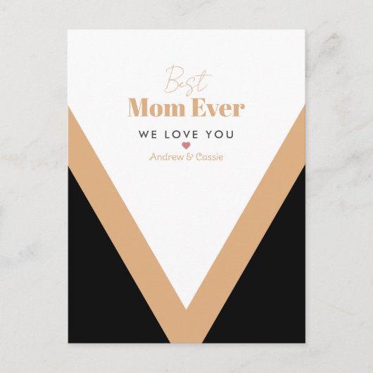 最高の母 案内ポストカード (正面)