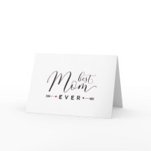 最高の母 | 母の日のカード