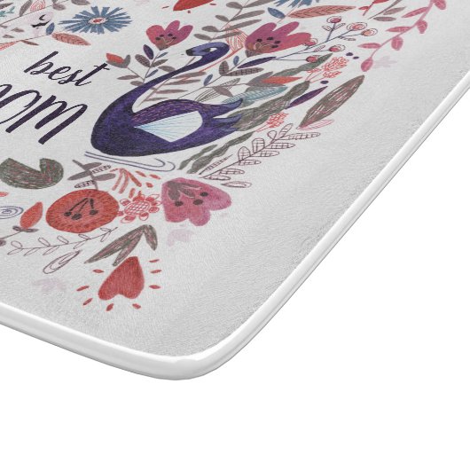 最高の母 |母の日の贈り物 |カッティングボード カッティングボード (角)