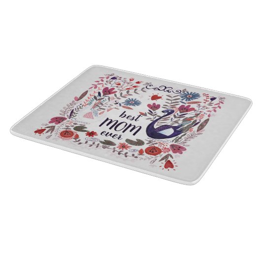 最高の母 |母の日の贈り物 |カッティングボード カッティングボード (角)