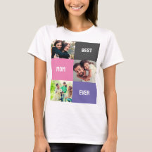 最高の母 |母の日3写真コラージュ