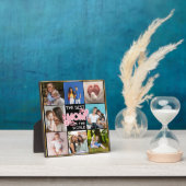 最高の母 |母の日8写真コラージュ フォトプラーク (インサイチュ)