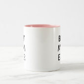 最高の母 | 母の日 二色 コーヒーマグ ツートーンマグカップ (中央)