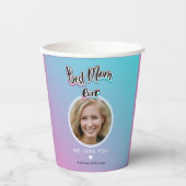 最高の母 紙コップ (正面)