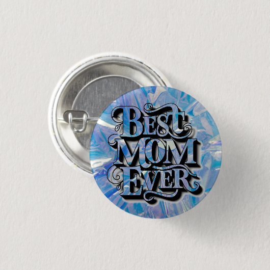 最高の母 缶バッジ (正面&裏面)