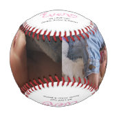 最高の母 野球ボール (正面)