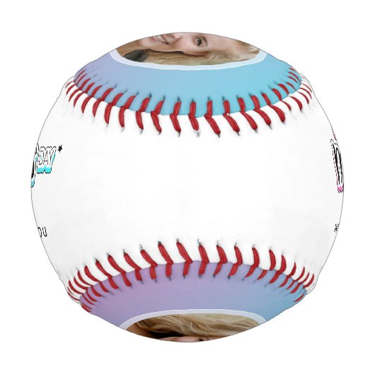 最高の母 野球ボール (裏面)