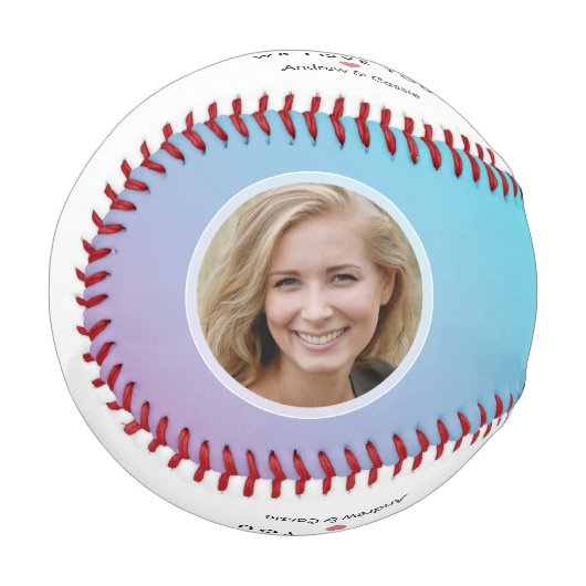 最高の母 野球ボール (正面左)