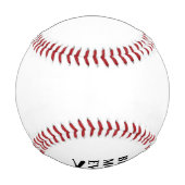 最高の母 野球ボール (裏面)