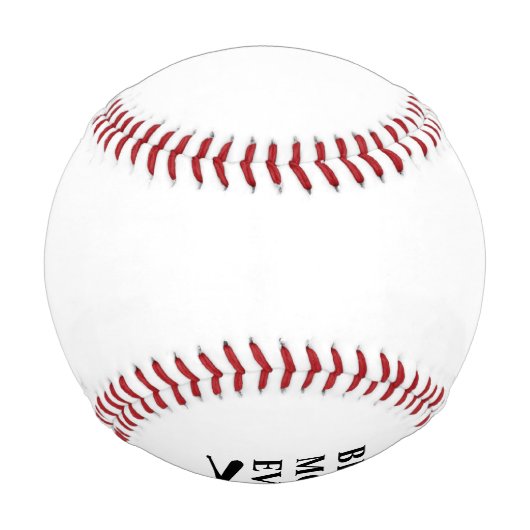 最高の母 野球ボール (裏面)