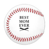 最高の母 野球ボール (正面左)