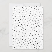 最高の母 |黒モダン書母の日 カード (裏面)