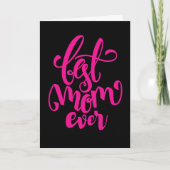 最高の母 | HAPPY MOTHER'S DAY カード (正面)