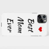 最高の母 iPhoneケース (裏面横)