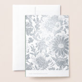 最高の母 | Sage Green |フローラ母の日 箔カード (裏面封筒付き)