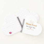 最高の母 Spiral Notebook ノートブック (内部)