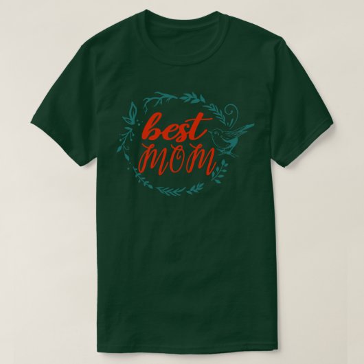 最高の母 Tシャツ (デザイン正面)