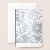 最高の母 | Vivaマゼンタ |フローラ母の日 箔カード (裏面封筒付き)