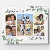 最高の母Eucalyptus写真コラージュ フォトプラーク (正面)