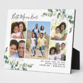 最高の母Eucalyptus写真コラージュ フォトプラーク (側面)