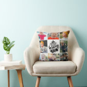 最高の母Ever白レタリング写真コラージギフトT クッション (椅子)