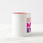 最高の母EVER MAG ツートーンマグカップ (中央)