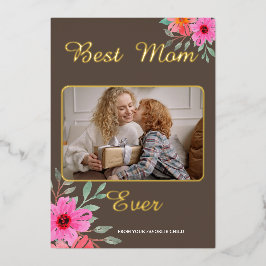 最高の母Ever Photofoil 箔シーズンカード